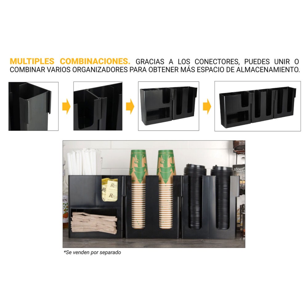 Support pour Ustensiles de Cuisine My Bar 23 x 11 x 24 cm (6 Unités)