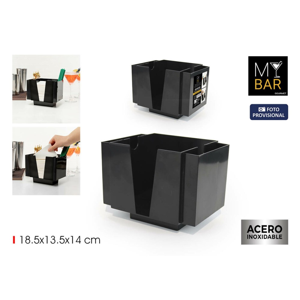Support pour Ustensiles de Cuisine My Bar 18,5 x 13,5 x 14 cm (12 Unités)