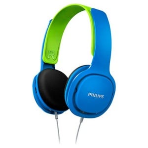 Casque audio Philips SHK2000BL (3.5 mm) Bleu Avec câble Pour les garçons