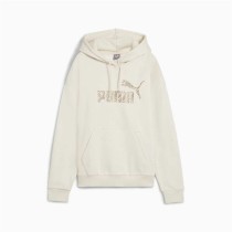 Sweat à capuche femme Puma Essentials+ Animal Fl Blanc