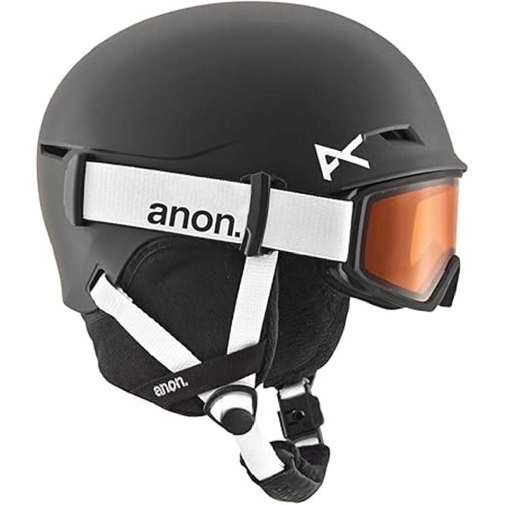 Ski Helmet Anon 15235100037 Black Children's Men