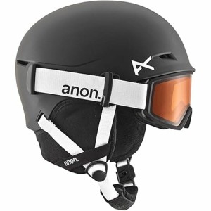 Ski Helmet Anon 15235100037 Black Children's Men