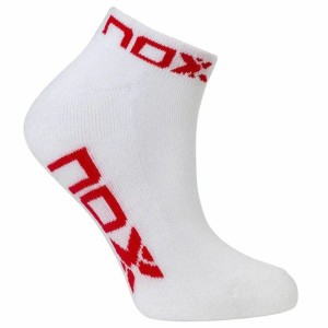 Sportsocken Nox Logo Weiß 35-39