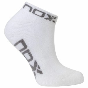 Chaussettes de Sport Nox Logo Blanc 35-39