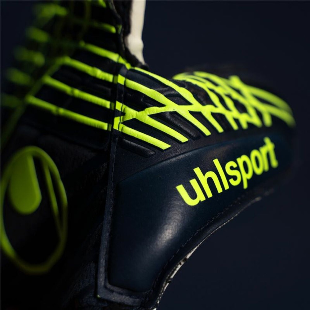 Goalkeeper Gloves Uhlsport Prediction Soft Blue Adults