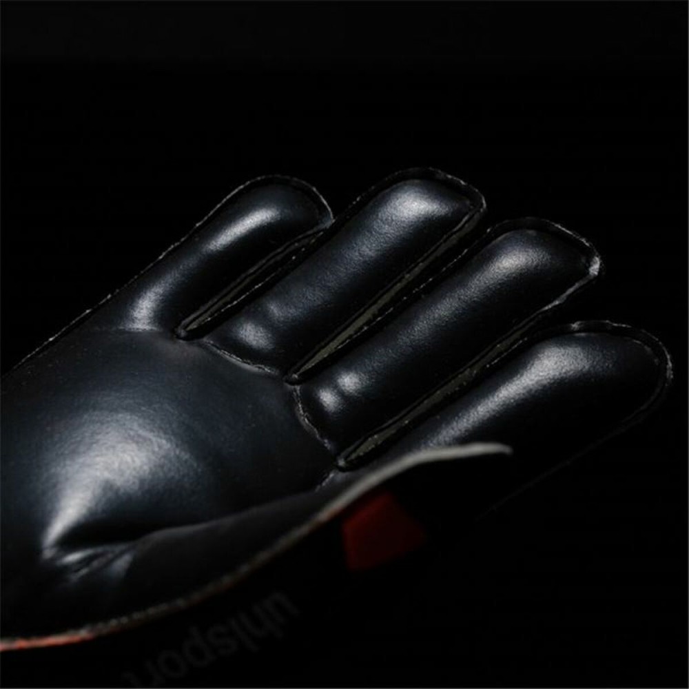 Goalkeeper Gloves Uhlsport Starter Resist+ Fluo Black Adults