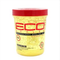 Gel de Fixation Moyenne Eco Styler Styler Styling 946 ml Huile d'Argan