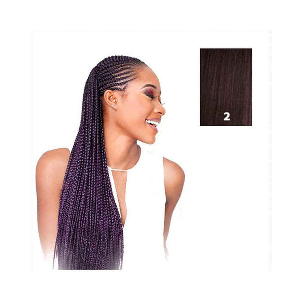 Haarverlängerungen X-Pression Kastanie Synthetisch 208,28 cm pelo sintetico Nº 2