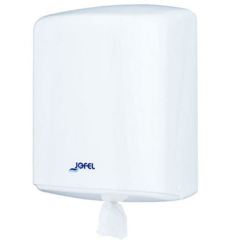 Paper dispenser Jofel Ø 20,5 cm White ABS