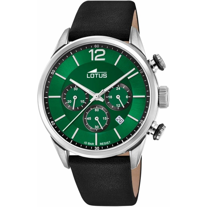 Men's Watch Lotus 18689/4 Green Silver