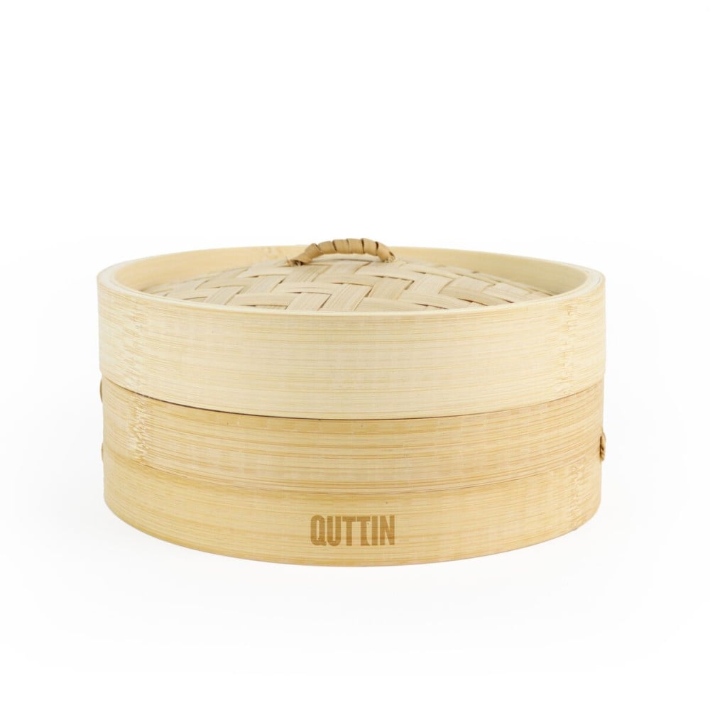 Cuiseur vapeur Quttin Bambou 20 x 8,5 cm (12 Unités)