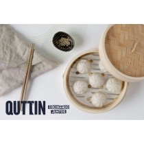 Cuiseur vapeur Quttin Bambou 20 x 8,5 cm (12 Unités)
