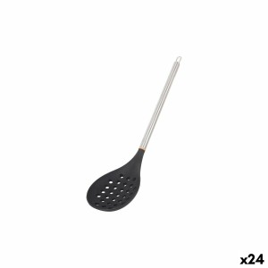 Schaumlöffel MasterChef Silikon Edelstahl 34 cm (24 Stück)