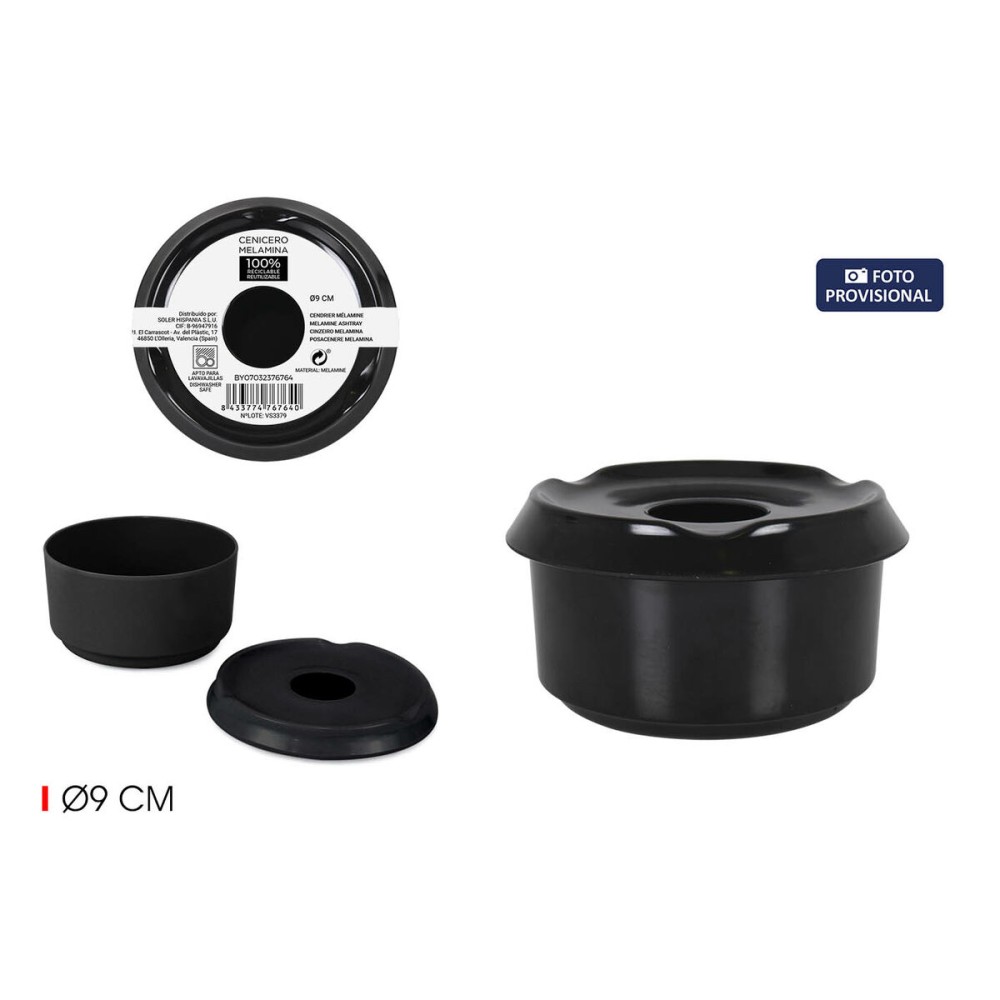 Ashtray Privilege 9 cm (18 Units)