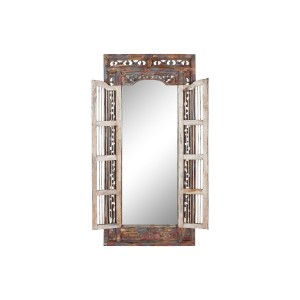 Spiegel Home ESPRIT Blau Holz 90 x 4 x 180 cm
