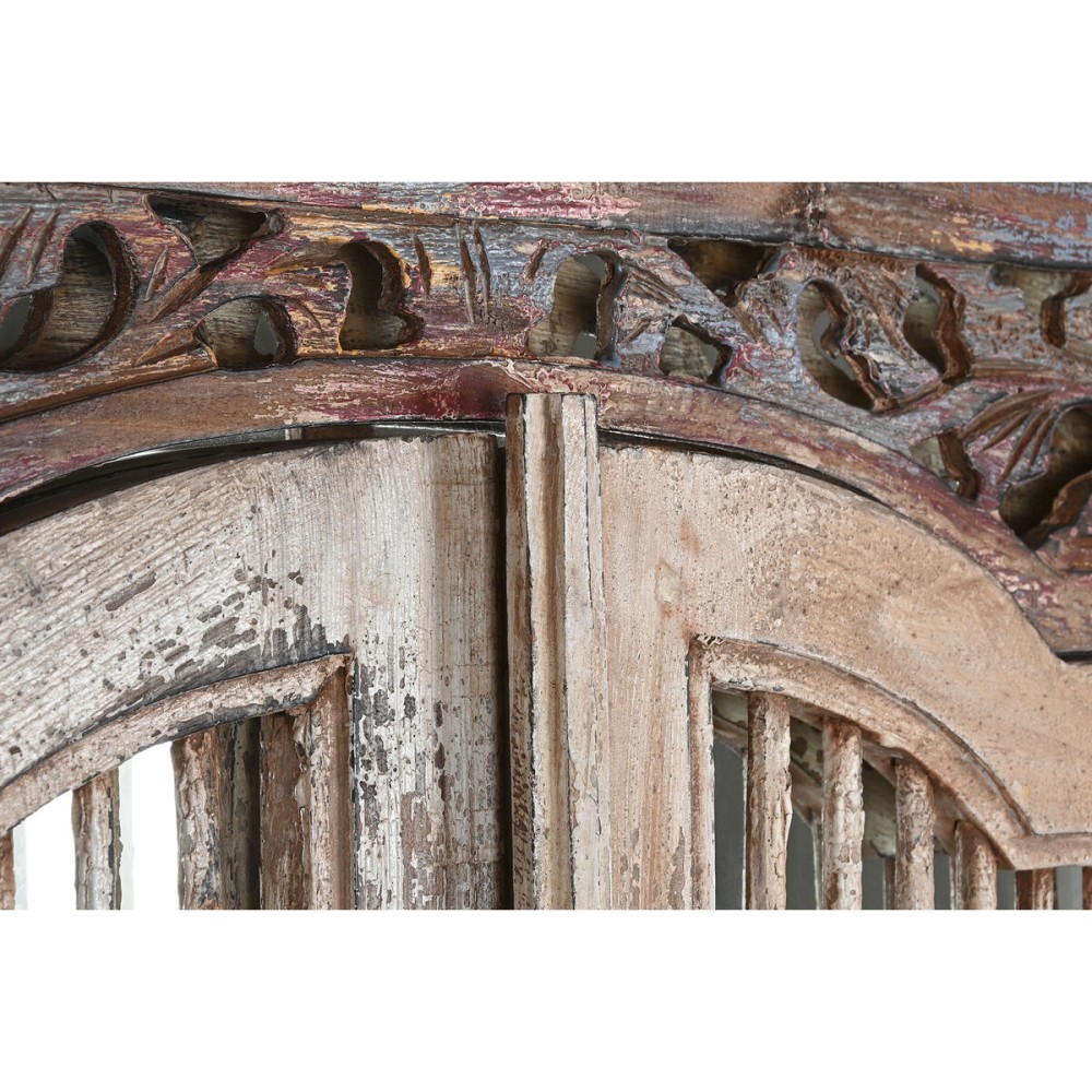Mirror Home ESPRIT Blue Wood 90 x 4 x 180 cm
