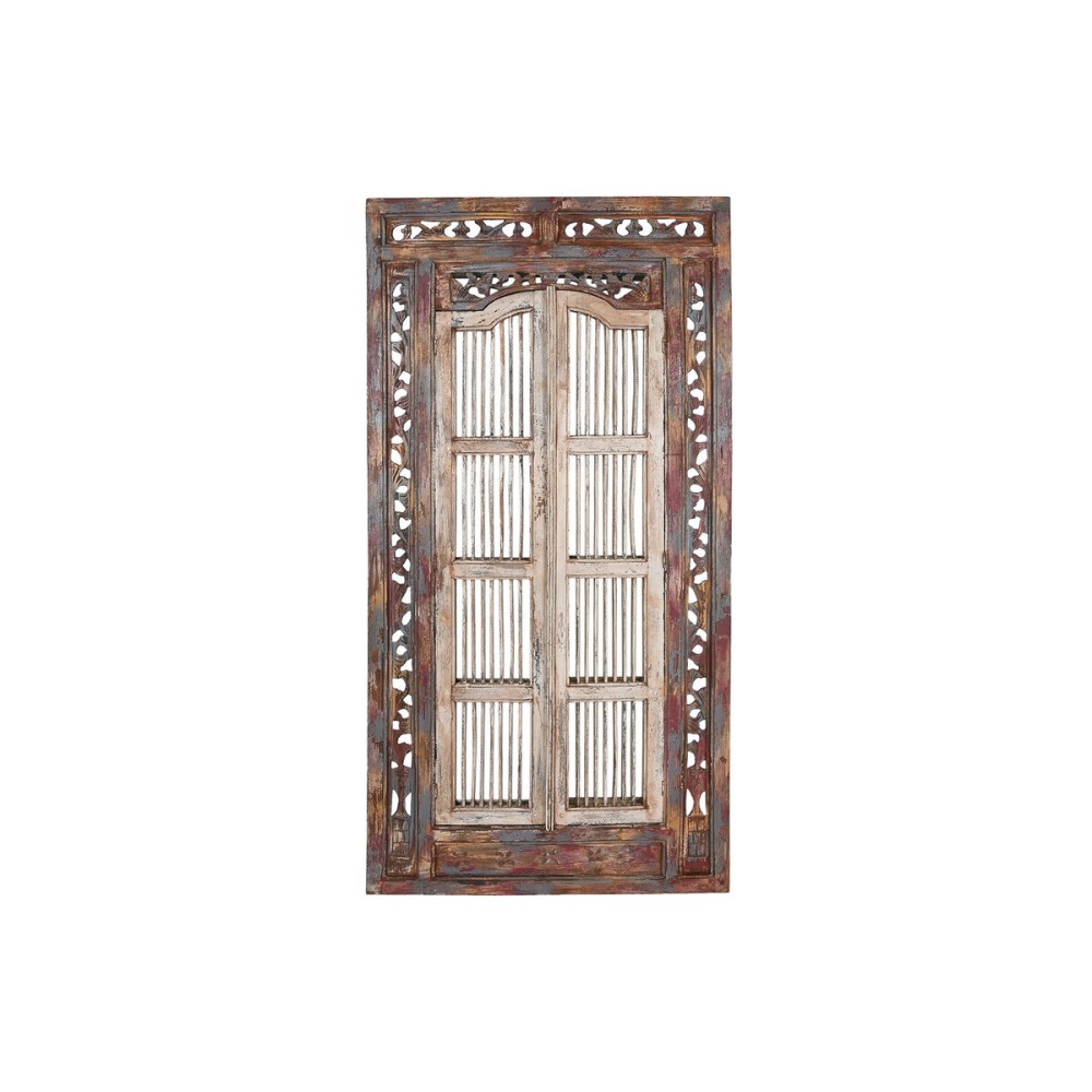 Spiegel Home ESPRIT Blau Holz 90 x 4 x 180 cm