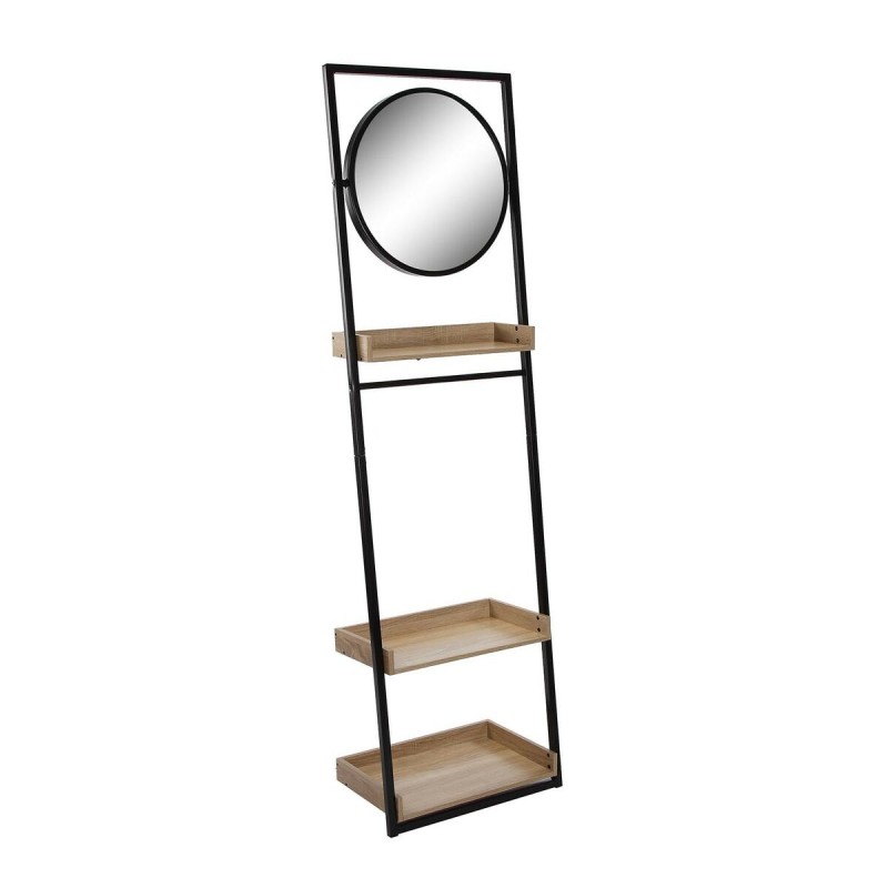 Etagère de salle de bains Versa Miroir Bois MDF 30,5 x 180 x 52 cm