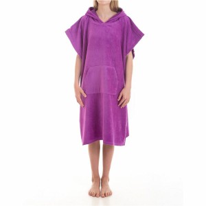 Poncho Secaneta Surfers Taille unique Violet