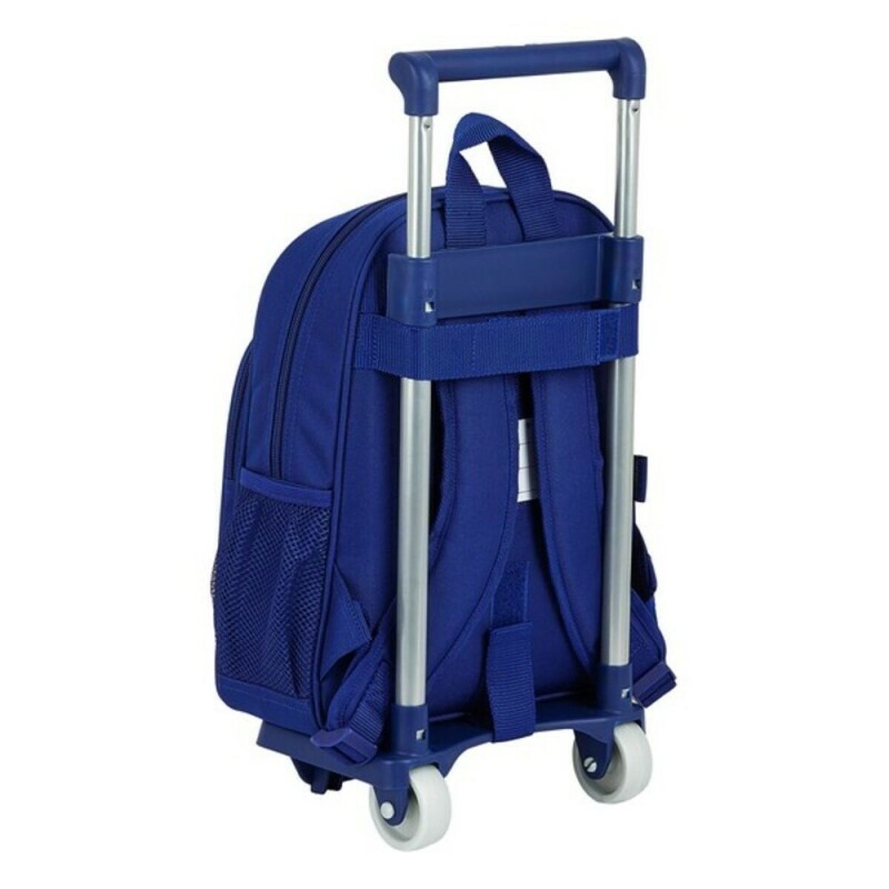 Schulrucksack mit Rädern 705 F.C. Barcelona Blau 27 x 33 x 10 cm