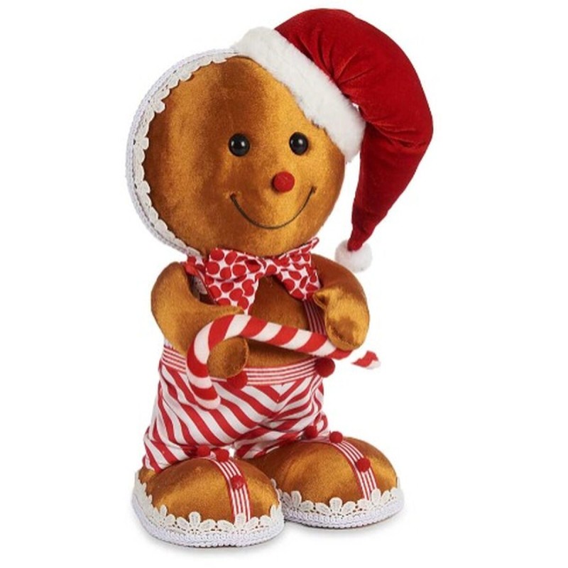 Deko-Figur Keks Braun Rot polystyrol 19 x 33 x 15 cm (4 Stück)