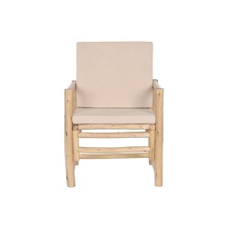 Siège Home ESPRIT Blanc Beige Naturel Coton 61 x 50 x 90 cm