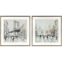 Bild DKD Home Decor Stadt (63 x 3 x 63 cm) (60 x 3 x 60 cm) (2 Stück)