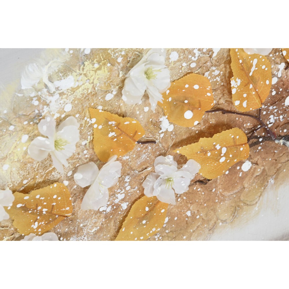 Bild Home ESPRIT Gold Leinwand Holz MDF Baum Traditionell 90 x 3 x 30 cm (2 Stück)