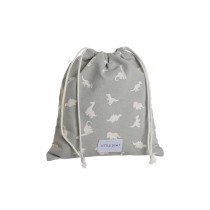 Rucksack für Kinder DKD Home Decor Weiß Grau 24 x 2 x 26 cm (2 Stück)