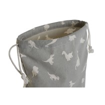 Rucksack für Kinder DKD Home Decor Weiß Grau 24 x 2 x 26 cm (2 Stück)