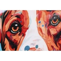 Bild Home ESPRIT Moderne Hund 80 x 3,5 x 80 cm (2 Stück)