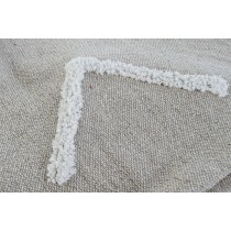 Couvre-Lits DKD Home Decor Blanc Vert Beige Vert foncé 130 x 170 x 0,5 cm (2 Unités)