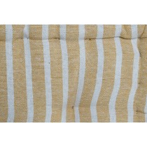 Cushion Home ESPRIT Yellow Beige Mediterranean 56 x 56 x 13 cm (3 Units)