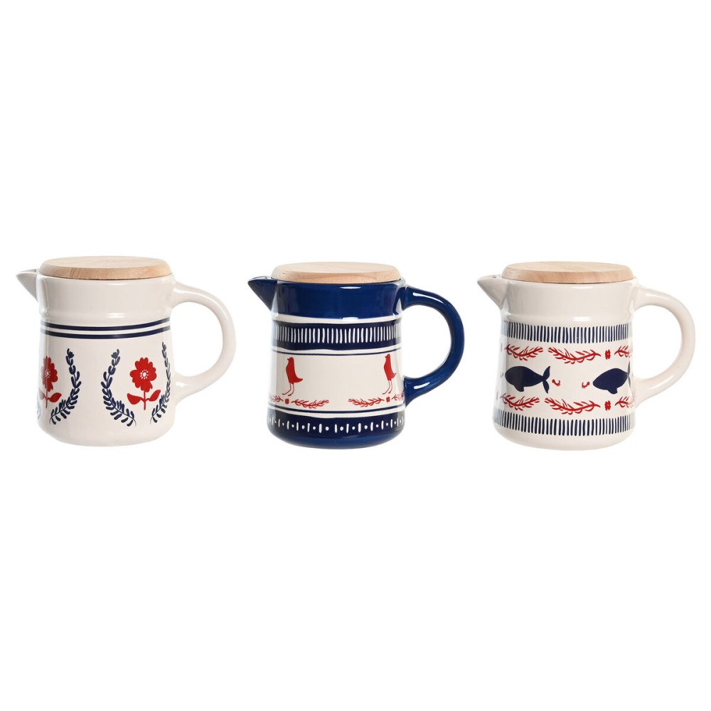 Oil pot for Meat or Fish DKD Home Decor 16 x 11 x 13 cm (3 Units)