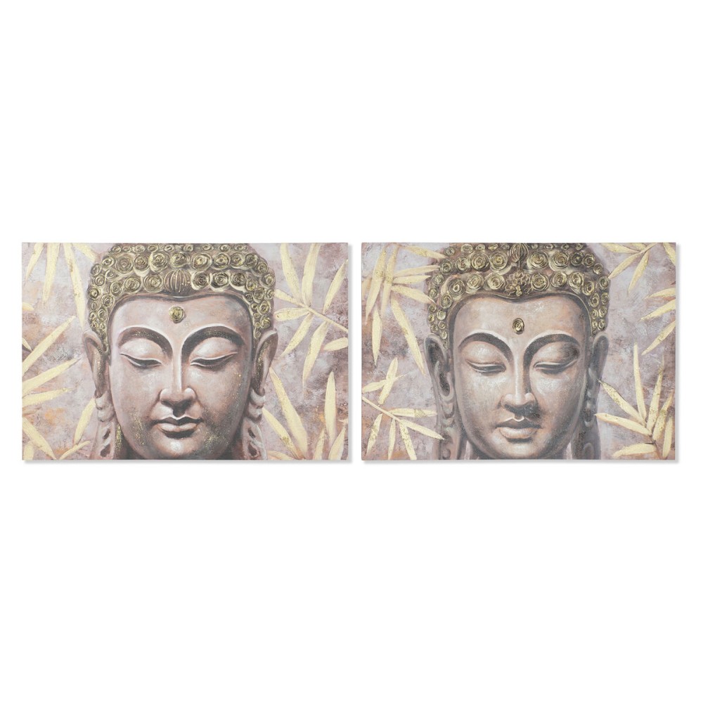 Bild Home ESPRIT Buddha Orientalisch 120 x 3 x 80 cm (2 Stück)