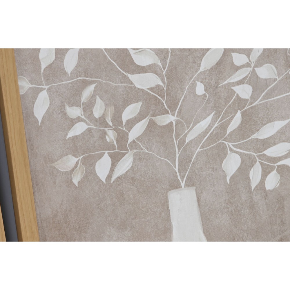 Cadre Home ESPRIT Vase Scandinave 30 x 2 x 30 cm (2 Unités)