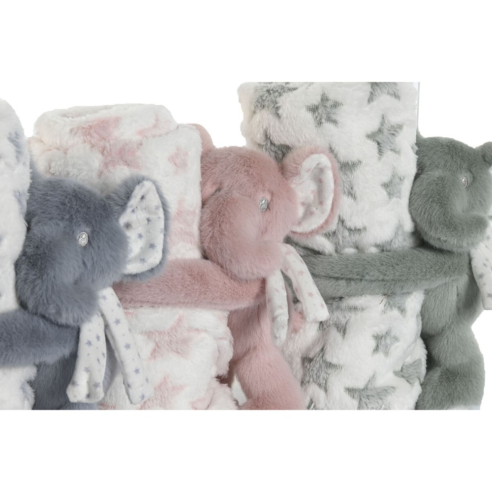Baby-Geschenk-Set Home ESPRIT Blau grün Rosa Polyester (3 Stück)