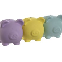 Tirelire Home ESPRIT Dolomite Cochon 13,5 x 11 x 11,5 cm (3 Unités)