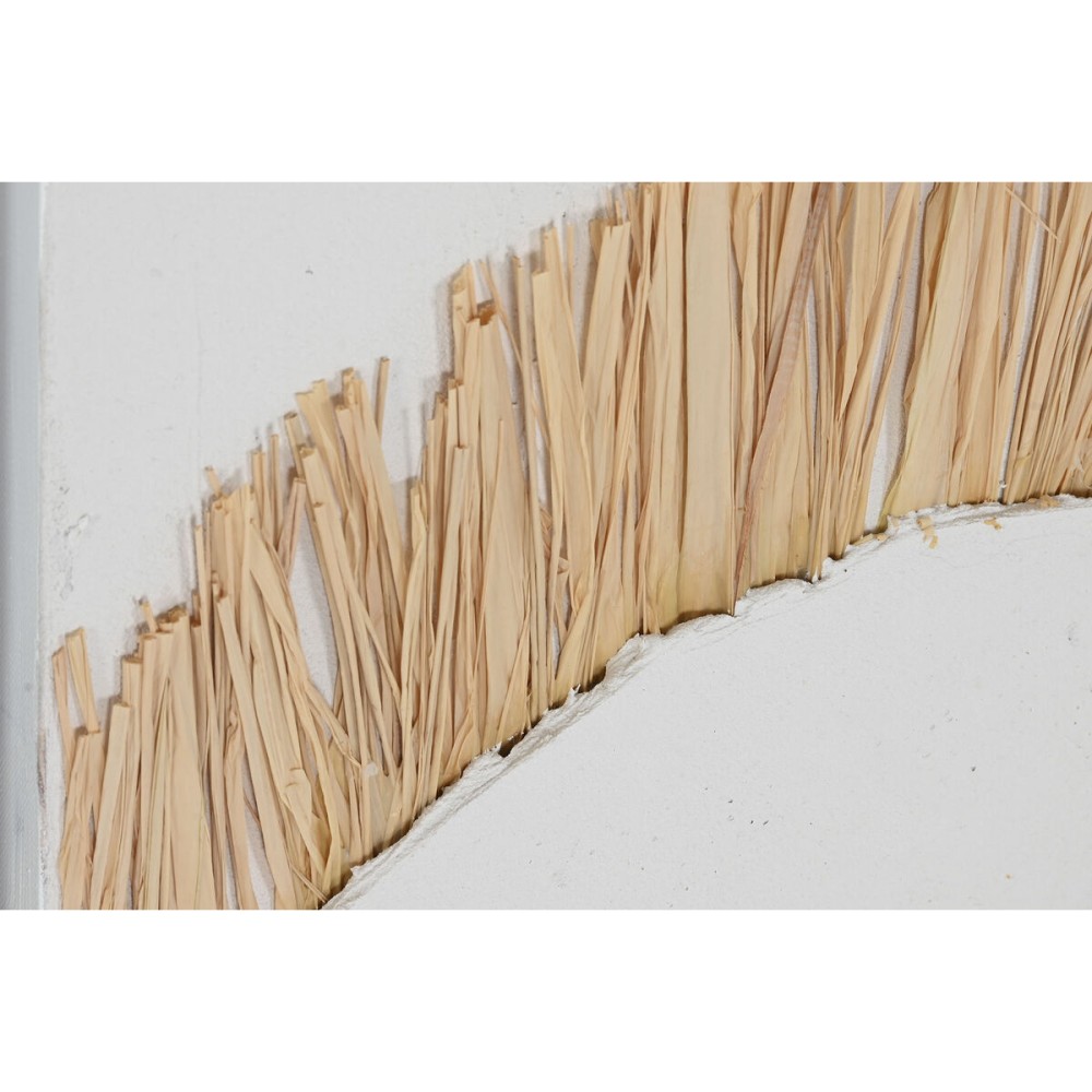 Canvas Home ESPRIT White Natural Boho 60 x 3 x 80 cm (2 Units)
