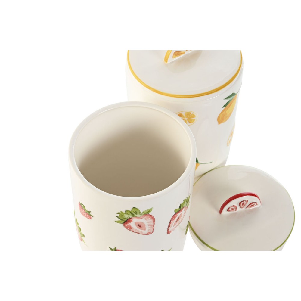 Tin Home ESPRIT Yellow Red Green Modern Fruit (2 Units)