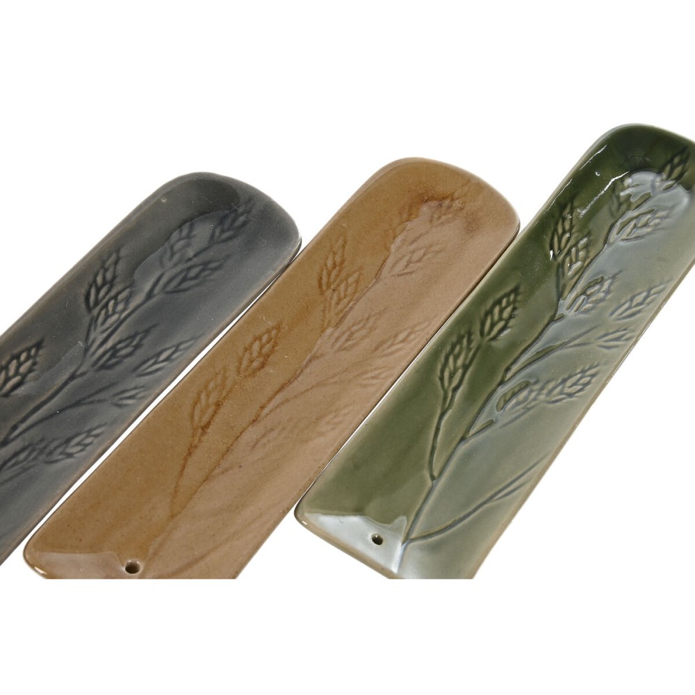 Holder Home ESPRIT Stoneware 5,8 x 1,5 x 21,8 cm (3 Units)