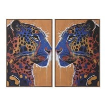Bild Home ESPRIT Leopard Urban 80 x 4,5 x 120 cm (2 Stück)
