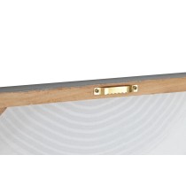 Bild Home ESPRIT Beige Grau Leinwand Holz MDF abstrakt Moderne 50 x 2,5 x 50 cm (2 Stück)
