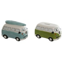 Sparbüchse Home ESPRIT Dolomite Transporter 16 x 10 x 11 cm (2 Stück)