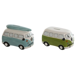 Sparbüchse Home ESPRIT Dolomite Transporter 16 x 10 x 11 cm (2 Stück)