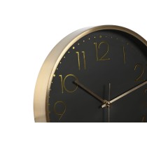 Wanduhr Home ESPRIT Weiß Schwarz Aluminium 30 x 4,3 x 30 cm (2 Stück)