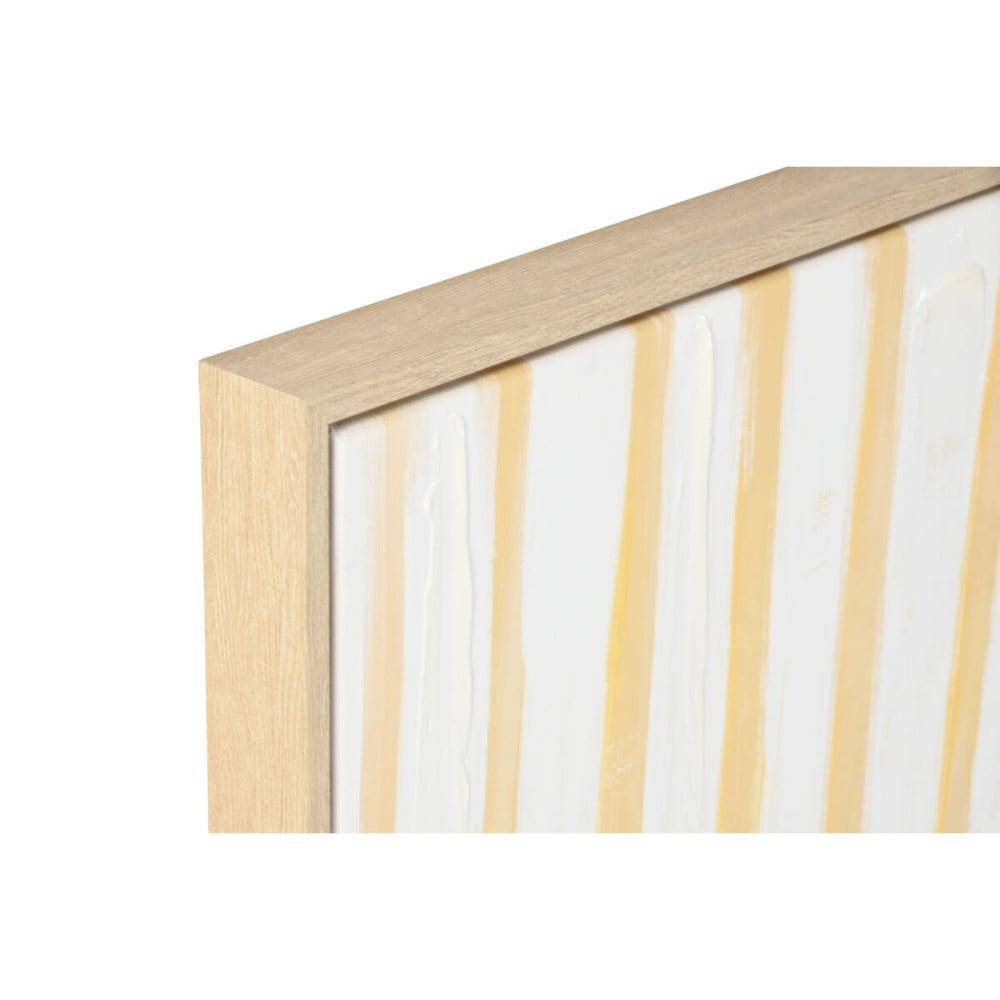 Painting Home ESPRIT Yellow Blue Mediterranean 60 x 4 x 80 cm (4 Units)
