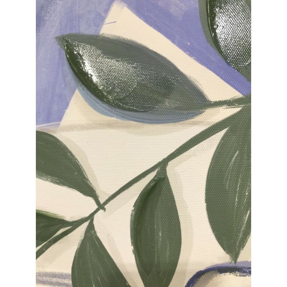 Painting Home ESPRIT Yellow Blue Mediterranean 60 x 4 x 80 cm (4 Units)