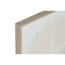 Painting Home ESPRIT White Cream Mediterranean 40 x 3 x 40 cm (4 Units)