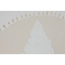 Painting Home ESPRIT White Cream Mediterranean 40 x 3 x 40 cm (4 Units)